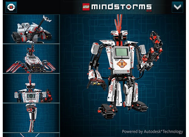 Autodesk partners with Lego to create interactive 3D Mindstorm plans